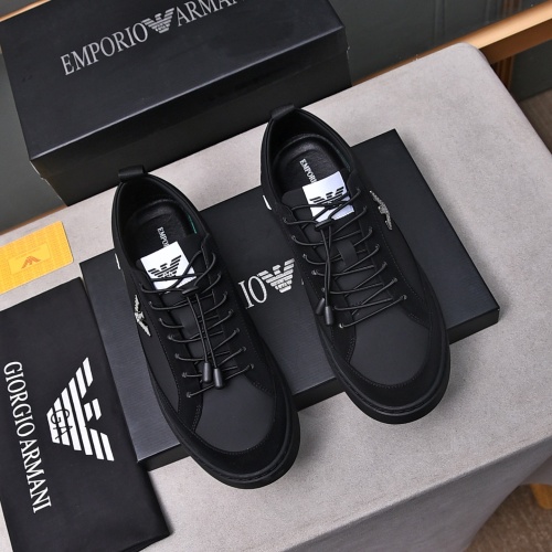 Replica Armani Casual Shoes For Men #1207910 $76.00 USD for Wholesale