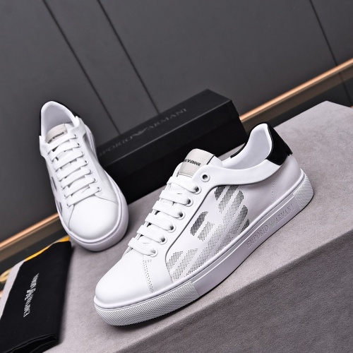 Replica Armani Casual Shoes For Men #1207911 $80.00 USD for Wholesale