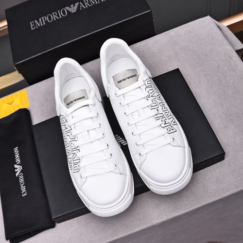 Replica Armani Casual Shoes For Men #1207918 $82.00 USD for Wholesale