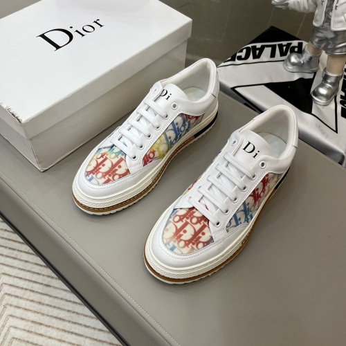 Replica Christian Dior Casual Shoes For Men #1207933 $76.00 USD for Wholesale