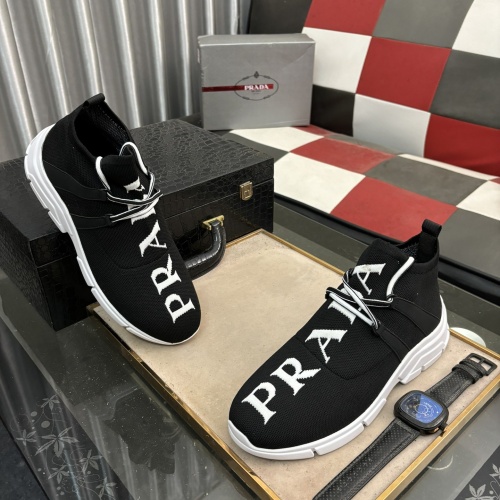 Replica Prada Casual Shoes For Men #1207945 $80.00 USD for Wholesale