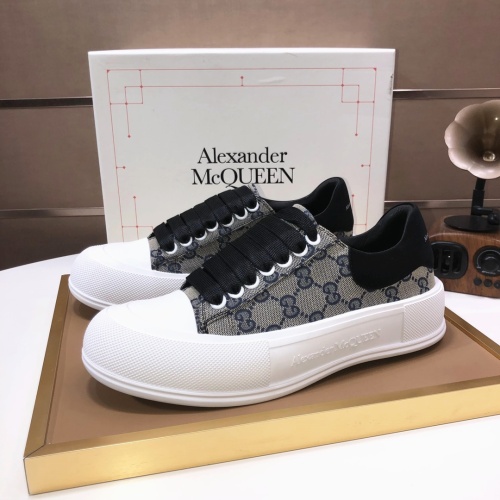 Replica Alexander McQueen Casual Shoes For Women #1207987 $80.00 USD for Wholesale