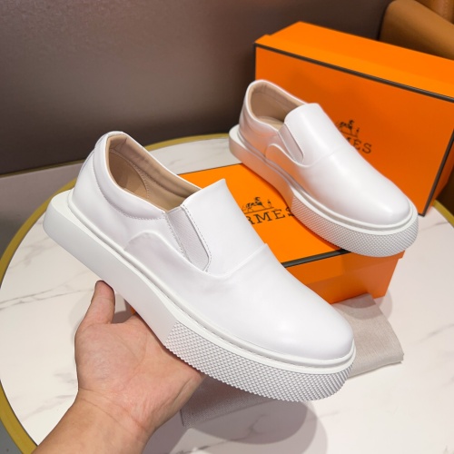 Replica Hermes Casual Shoes For Men #1208006 $80.00 USD for Wholesale