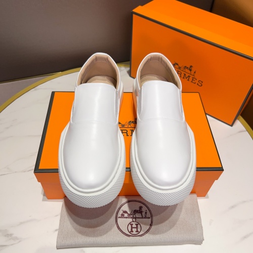 Replica Hermes Casual Shoes For Men #1208006 $80.00 USD for Wholesale