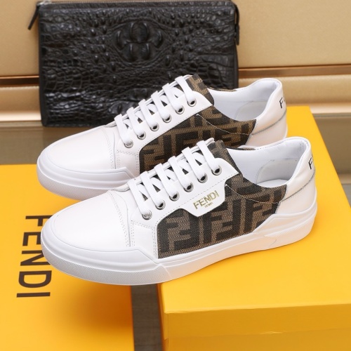 Replica Fendi Casual Shoes For Men #1208074 $85.00 USD for Wholesale