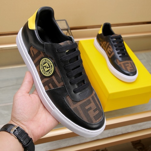 Replica Fendi Casual Shoes For Men #1208088 $85.00 USD for Wholesale