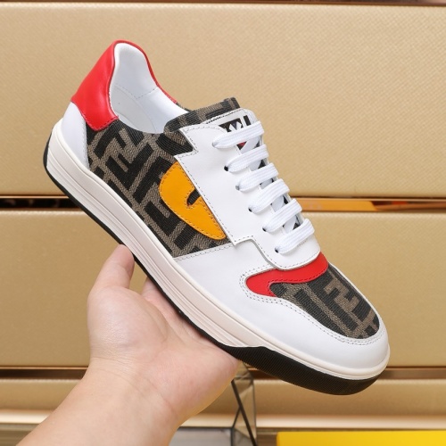 Replica Fendi Casual Shoes For Men #1208089 $85.00 USD for Wholesale