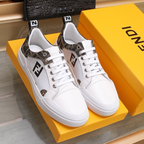 Replica Fendi Casual Shoes For Men #1208091 $88.00 USD for Wholesale