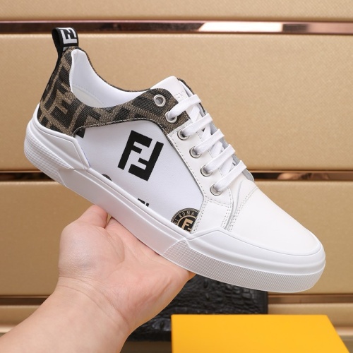 Replica Fendi Casual Shoes For Men #1208091 $88.00 USD for Wholesale