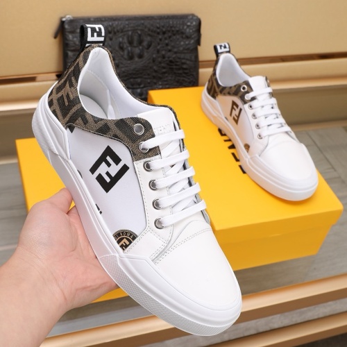 Replica Fendi Casual Shoes For Men #1208091 $88.00 USD for Wholesale