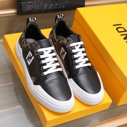 Replica Fendi Casual Shoes For Men #1208092 $88.00 USD for Wholesale