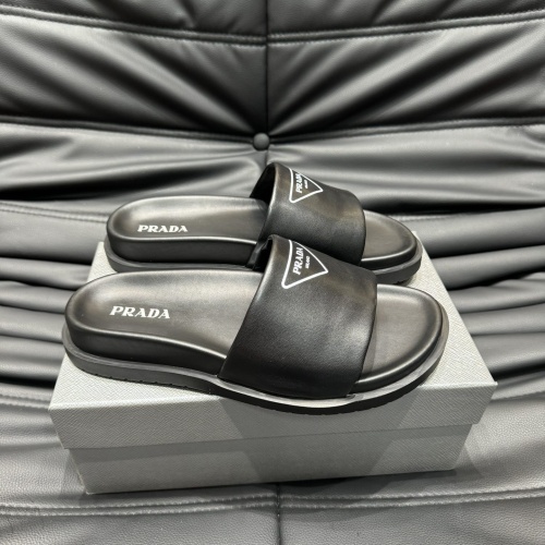 Replica Prada Slippers For Men #1208104 $52.00 USD for Wholesale