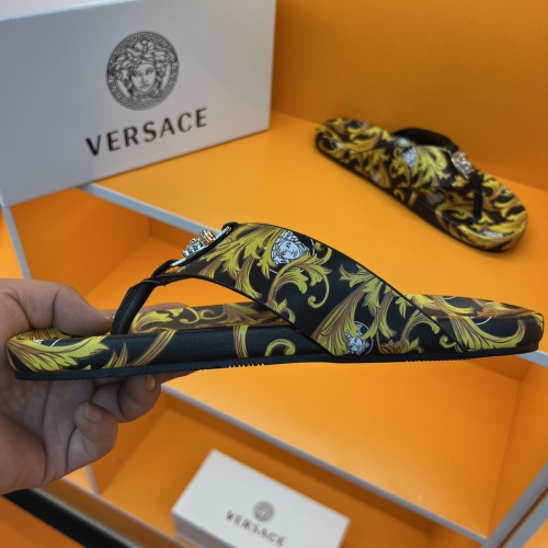 Replica Versace Slippers For Men #1208143 $52.00 USD for Wholesale