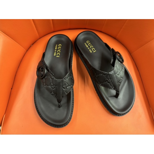 Replica Gucci Slippers For Men #1208148 $56.00 USD for Wholesale