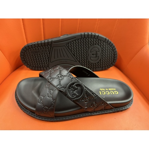 Replica Gucci Slippers For Men #1208149 $56.00 USD for Wholesale