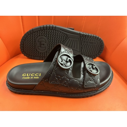 Replica Gucci Slippers For Men #1208157 $56.00 USD for Wholesale