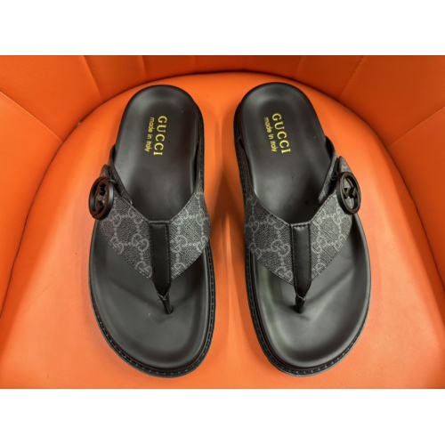 Gucci Slippers For Men #1208164 $56.00 USD, Wholesale Replica Gucci Slippers