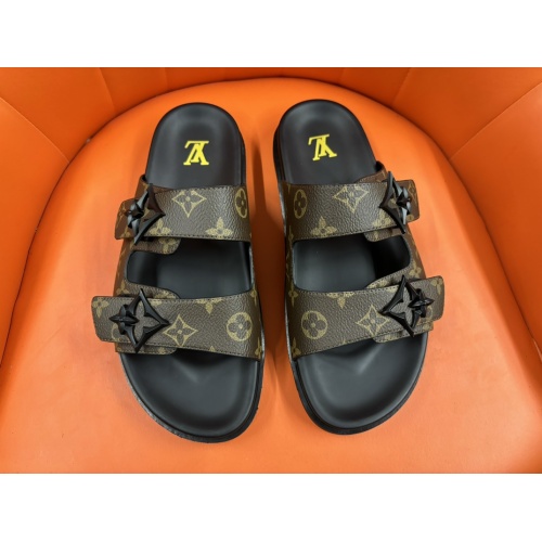 Louis Vuitton Slippers For Men #1208173 $56.00 USD, Wholesale Replica Louis Vuitton Slippers