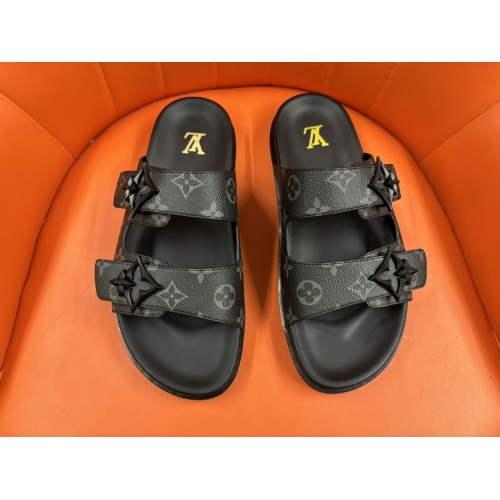 Louis Vuitton Slippers For Men #1208174 $56.00 USD, Wholesale Replica Louis Vuitton Slippers