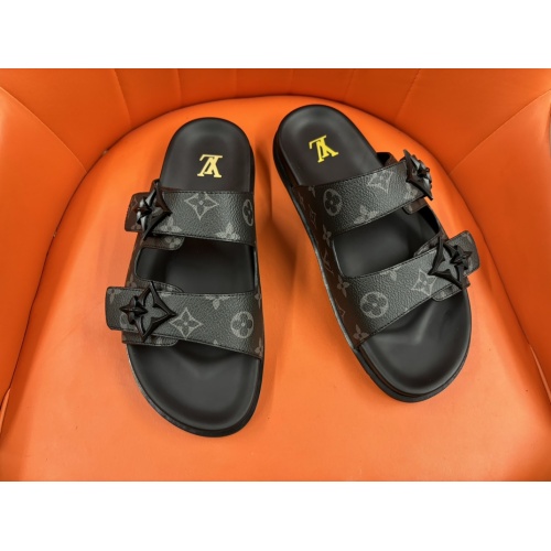 Replica Louis Vuitton Slippers For Men #1208174 $56.00 USD for Wholesale