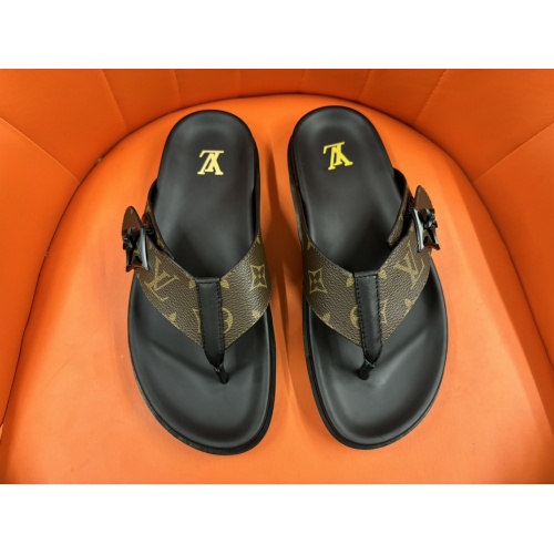 Louis Vuitton Slippers For Men #1208175 $56.00 USD, Wholesale Replica Louis Vuitton Slippers