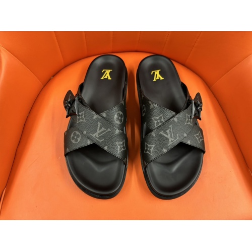 Louis Vuitton Slippers For Men #1208178 $56.00 USD, Wholesale Replica Louis Vuitton Slippers