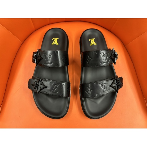 Louis Vuitton Slippers For Men #1208182 $56.00 USD, Wholesale Replica Louis Vuitton Slippers