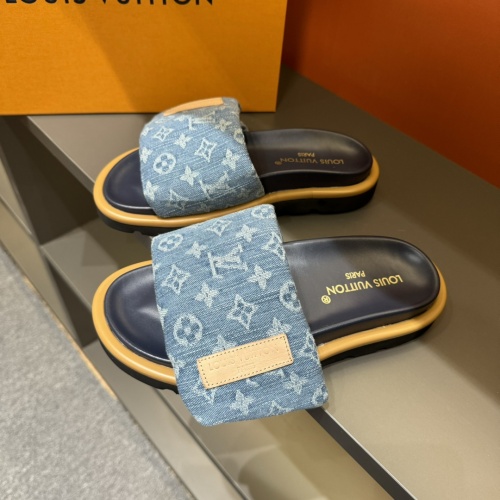 Louis Vuitton Slippers For Men #1208196 $56.00 USD, Wholesale Replica Louis Vuitton Slippers