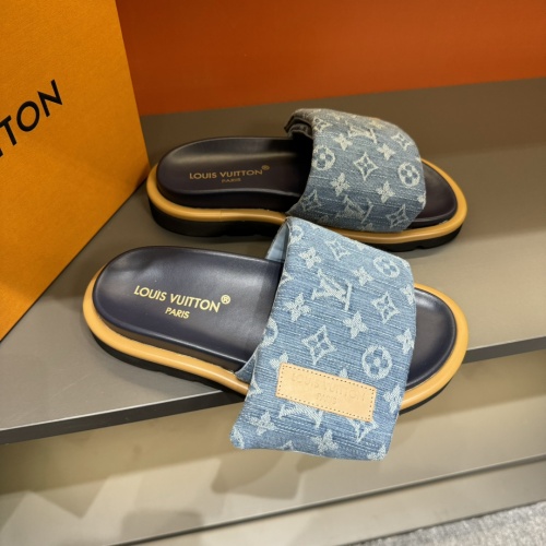 Replica Louis Vuitton Slippers For Men #1208196 $56.00 USD for Wholesale