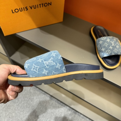 Replica Louis Vuitton Slippers For Men #1208196 $56.00 USD for Wholesale