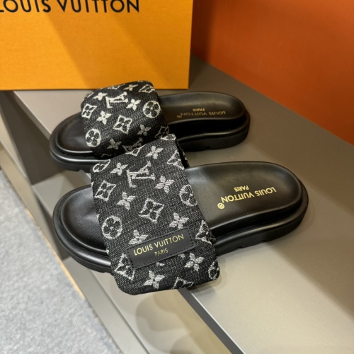 Louis Vuitton Slippers For Men #1208198 $56.00 USD, Wholesale Replica Louis Vuitton Slippers