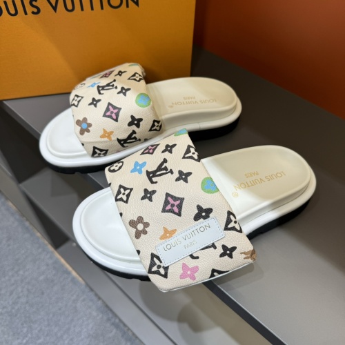 Louis Vuitton Slippers For Men #1208200 $56.00 USD, Wholesale Replica Louis Vuitton Slippers