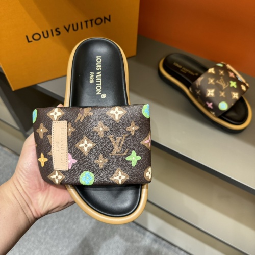 Replica Louis Vuitton Slippers For Men #1208201 $56.00 USD for Wholesale