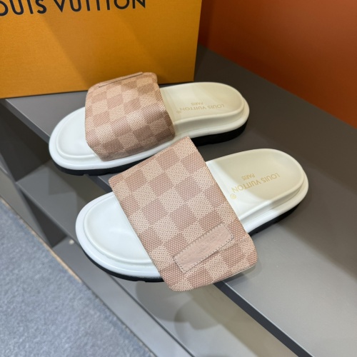 Louis Vuitton Slippers For Men #1208202 $56.00 USD, Wholesale Replica Louis Vuitton Slippers