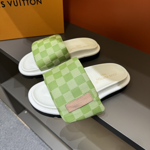 Louis Vuitton Slippers For Men #1208203 $56.00 USD, Wholesale Replica Louis Vuitton Slippers