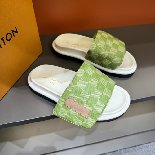 Replica Louis Vuitton Slippers For Men #1208203 $56.00 USD for Wholesale