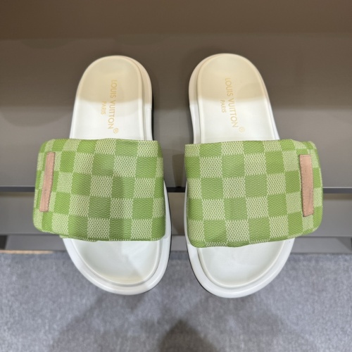 Replica Louis Vuitton Slippers For Men #1208203 $56.00 USD for Wholesale