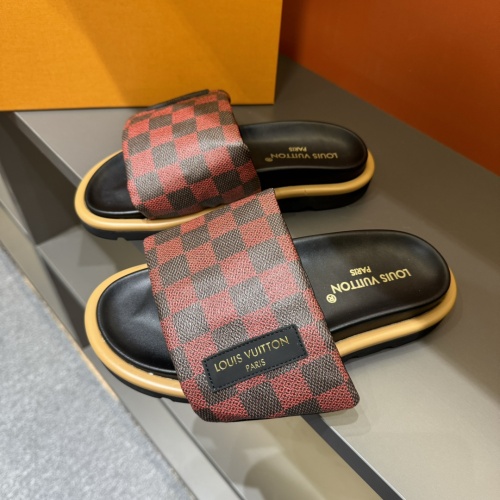 Louis Vuitton Slippers For Men #1208205 $56.00 USD, Wholesale Replica Louis Vuitton Slippers