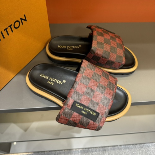 Replica Louis Vuitton Slippers For Men #1208205 $56.00 USD for Wholesale