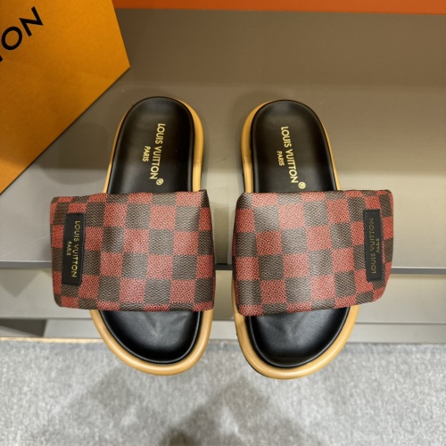 Replica Louis Vuitton Slippers For Men #1208205 $56.00 USD for Wholesale