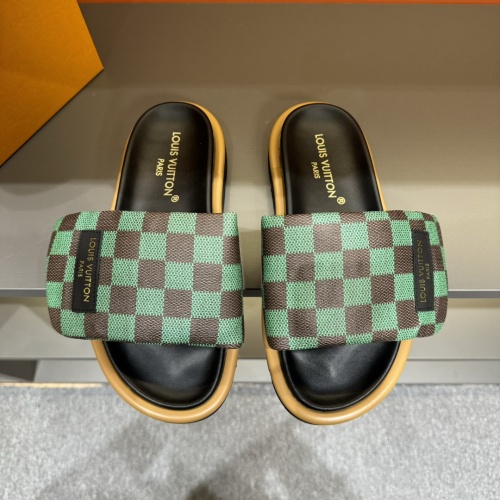 Replica Louis Vuitton Slippers For Men #1208206 $56.00 USD for Wholesale