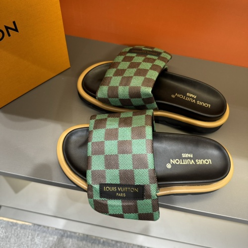 Replica Louis Vuitton Slippers For Men #1208206 $56.00 USD for Wholesale