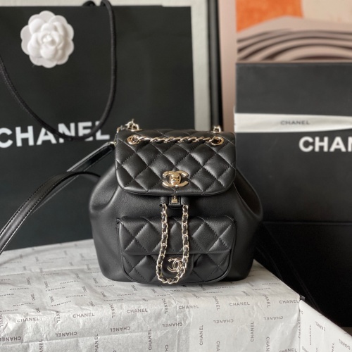 Chanel AAA Quality Backpacks For Women #1208208 $125.00 USD, Wholesale Replica Chanel AAA Quality Backpacks