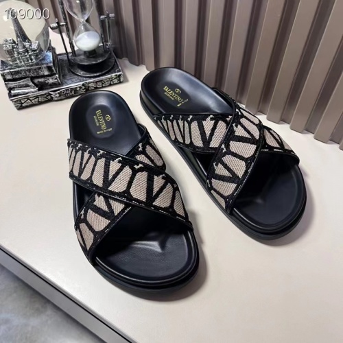 Valentino Slippers For Men #1208220 $56.00 USD, Wholesale Replica Valentino Slippers