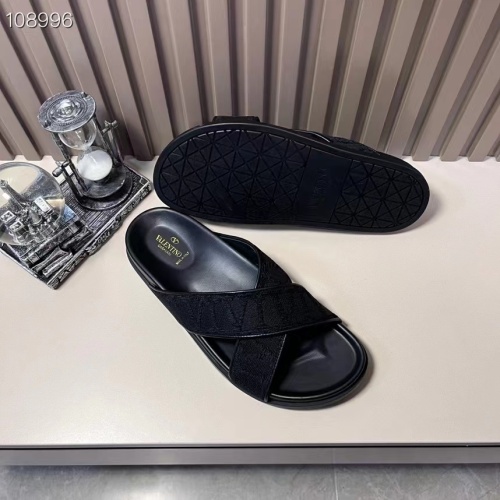 Replica Valentino Slippers For Men #1208222 $56.00 USD for Wholesale