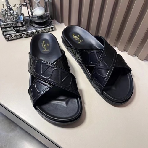 Valentino Slippers For Men #1208223 $56.00 USD, Wholesale Replica Valentino Slippers