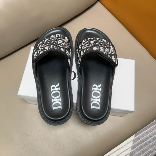 Replica Christian Dior Slippers For Men #1208307 $56.00 USD for Wholesale