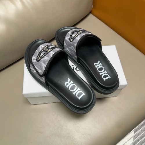 Replica Christian Dior Slippers For Men #1208309 $56.00 USD for Wholesale