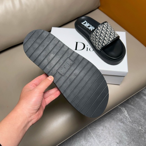 Replica Christian Dior Slippers For Men #1208310 $56.00 USD for Wholesale