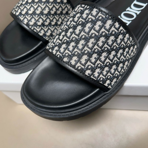 Replica Christian Dior Slippers For Men #1208310 $56.00 USD for Wholesale